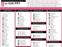 Tablet Screenshot of mypornbible.com